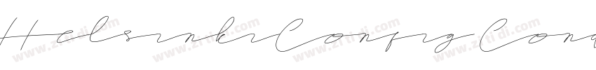 HelsinkiConfig Conde字体转换
